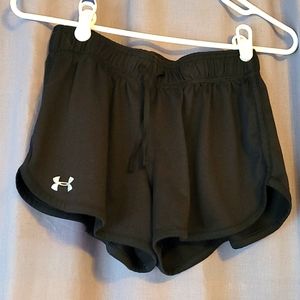 Under Armour black running/ athletic shorts size small